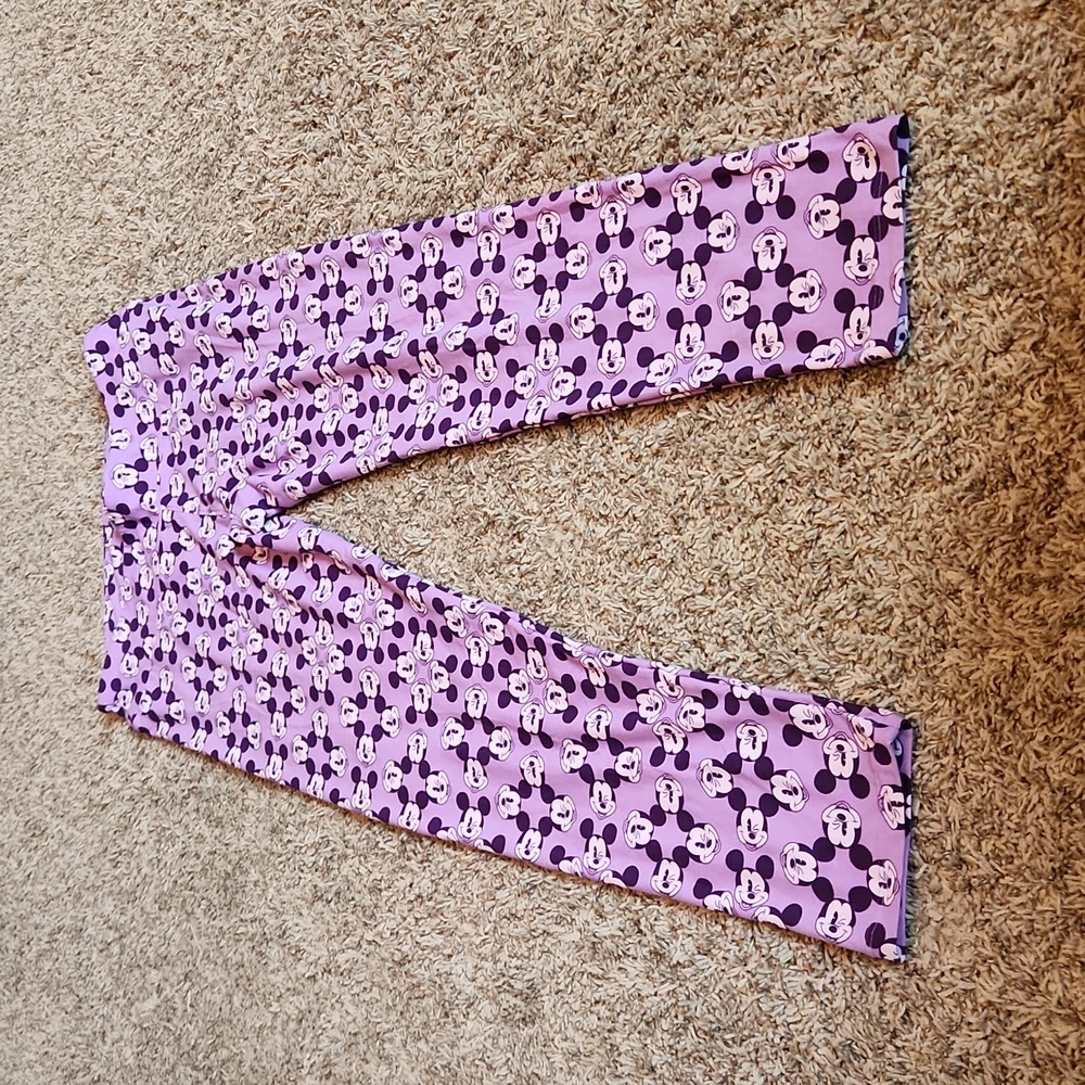 LulaRoe Mickey Mouse Leggings